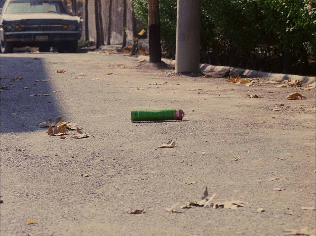 Close-up (Nema-ye nazdik, 1990) by Abbas Kiarostami, aerosol, Iranian slow cinema